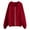 Red, variant on Lmnyox Women's Solid Zipper Hoodies Long Sleeve Hooded Casual Athletic Jacket Drawstring Sweatshirts with Pocket