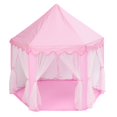 thumbnail image 1 of Portable Princess Castle Play Tent Activity Fairy House Fun Toy 55.1x55.1x53.1 Inch, 1 of 4