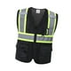 thumbnail image 4 of Chaleco seguro reflectante con bolsillos versátil ropa de ropa de trabajo alta visibilidad para ciclismo al aire libre nocturno caminando tráfico, 4 of 8