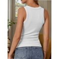 thumbnail image 2 of Crew Neck Tank Tops for Women Stretch Camisole Shirts, 2 of 5