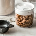 thumbnail image 3 of Click Clack 0.6-Quart Round Pantry Canister | White, 3 of 5