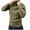 Army Green, variant on JTieacloth Mens Knitted Sweaters Men's Quarter Zip Sweater Zip Up Pullover Knit Turtleneck(Green)