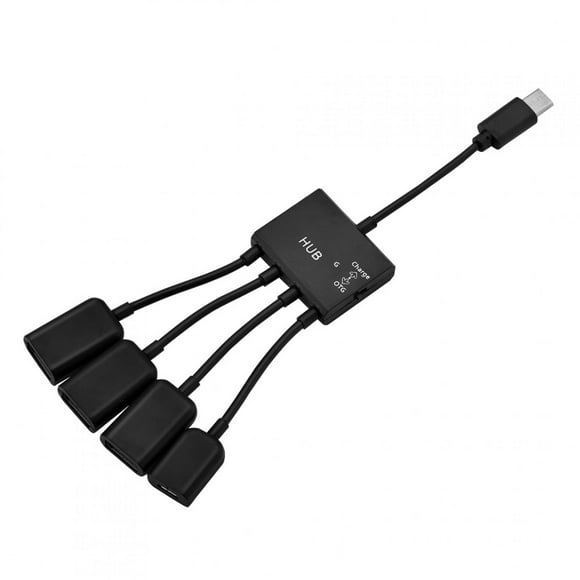 Tipo c hub usb, enchufe liviano compacto de intercambio caliente y reproducir 480mbps de transmisión USB C HUB PARA OFICINA PARA EL HOGAR
