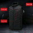 thumbnail image 2 of Men's Fleece Heated Vest, Lightweight insulated Electric Vest, 2 of 8