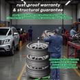 thumbnail image 4 of Tire Rack With Wheels,Rolling Wheel Storage and Tire Rack Tree Dolly 275 LBS Total Capacity Uses Six 2in Swivel Caster Wheels (Green), 4 of 7