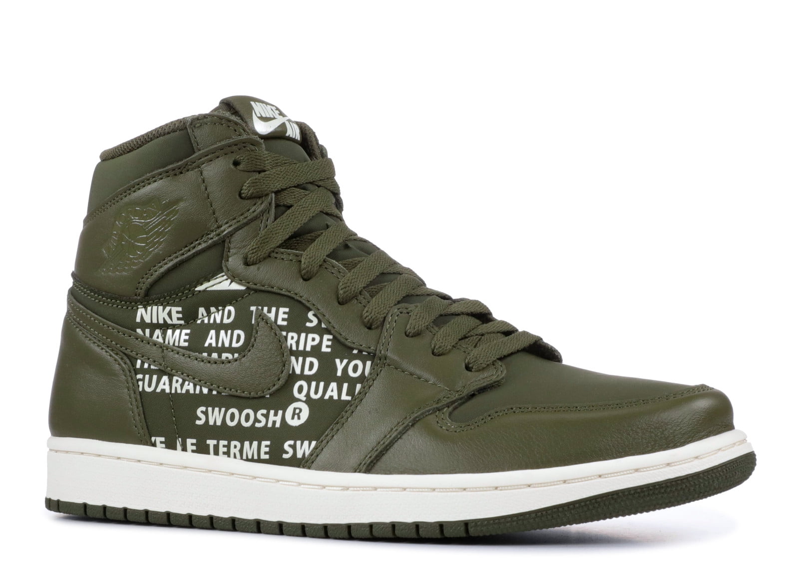 aj 1 olive canvas