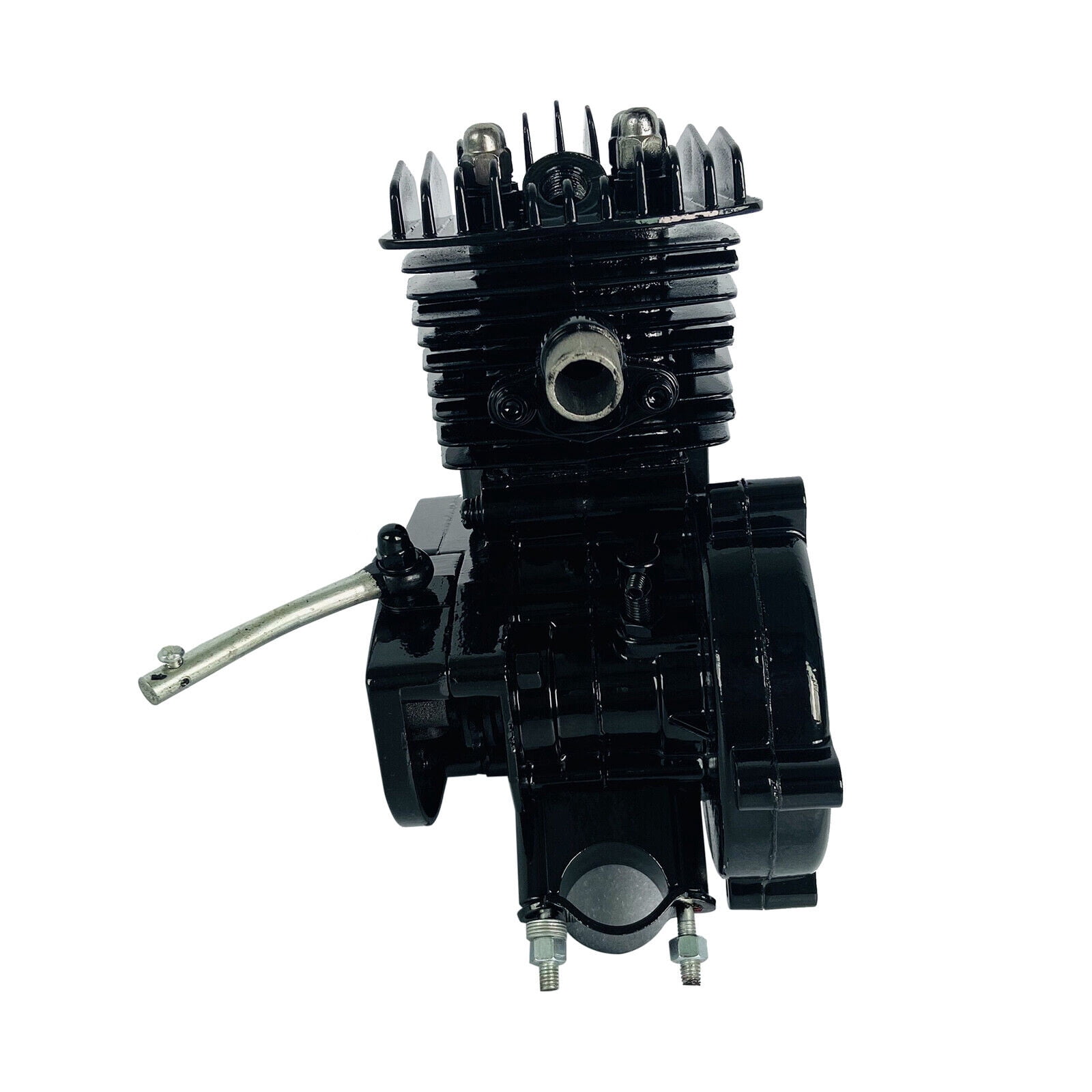2-Stroke Gasline Engine Motor  80cc for Motorized Bicycle Bike Black 5.5HP