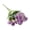 Purple, variant on Blue Artificial Blue Carnation Flower Bouquet Fabric Head Plastic Stem For Wedding Home Living Room Decor