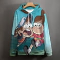 thumbnail image 4 of Gravity Falls Sweatshirts Casual Pullover Hoodie Jacket Unisex Hooded Activewear 3D Printed Long Sleeve Sweater with Pocket XL, 4 of 8