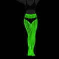 thumbnail image 4 of XIAONU Stretchy Fishnet Tights for Women Printed Graphic Holiday Wear Legging Bottoms, 4 of 6
