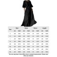 thumbnail image 2 of Vestido Vestido bohemio para mujer, vestido informal de algodón, vestido playero para vacaciones (negro 5XL) Cgtredaw Negro T 26 para Mujer, 2 of 9