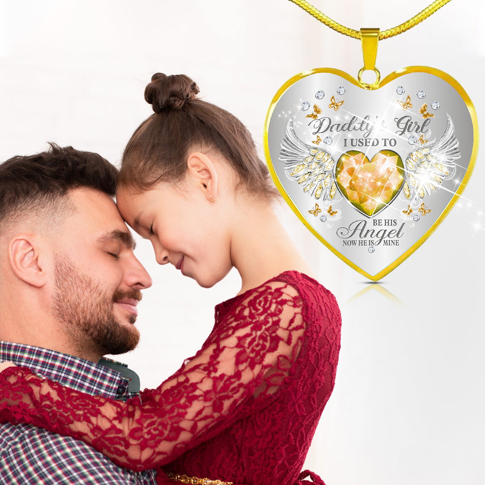 Gold Plated Jewelry Sets Heart Keychains And Necklace As One Set For Father  And Daughter Super Gifts - China Wholesale Jewelry Sets $1.92 from Changsha  Mylongingcharm Accessories Co.,Ltd | Globalsources.com