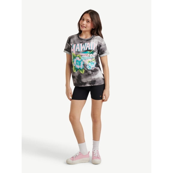 Justice Girls Tee & Bike Short Set, Sizes XS - XLP