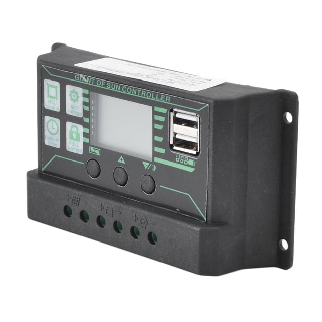 PWM Solar Regulator Auto Identification Solar Controller Dual USB For Solar Panel ANGGREK Otros