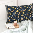 thumbnail image 4 of Salouo Scarf Ski Shoes sock Pattern Pillow Cases,1PC Pillow Covers with Envelope Closure Decorative Pillow Case for Bed Couch,Pillows Not Included-20"x30", 4 of 6