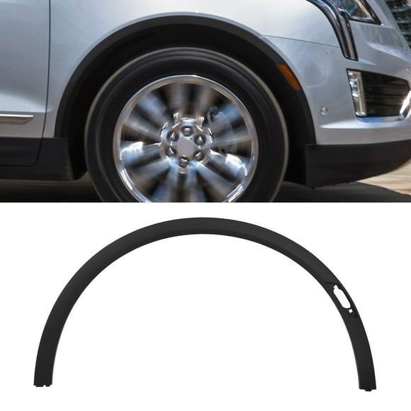 Garde-boue de Roue avant à Arceau Évasé, Style Élégant Adapté pour XT5 2016 à 2024, Améliore l'Apparence, Améliore la Traction, Protège les Pneus, Matériau ABS Haute Résistance Garde-Boue de Roue à Arceau Évasé
