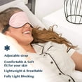 thumbnail image 2 of Eye See Sleep Eye Mask, Gold, Eye Covers for Sleeping, Comfortable Eyemask Lays Softly On Your Eyes, 2 of 4