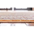 thumbnail image 3 of Unique Loom Austin Collection Area Rug - Jackson (8' Square Gold/Burgundy), 3 of 7