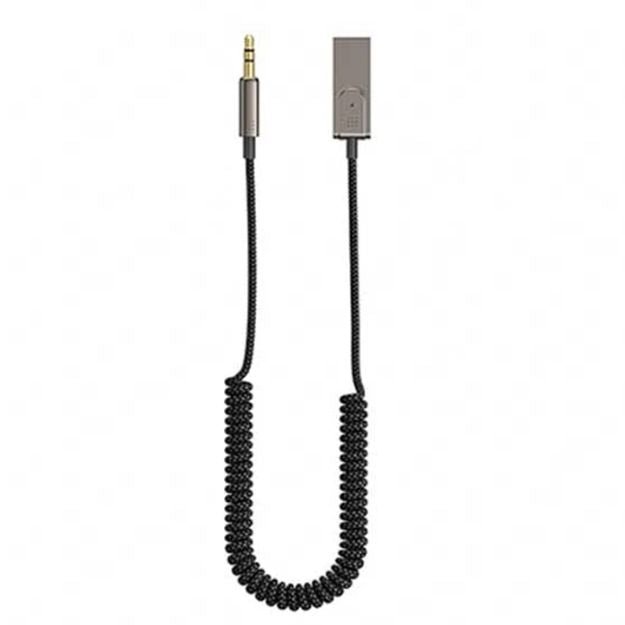 ADA-AUD-BLUETOOTH-RECEIVER - BLUETOOTH AUDIO RECEIVER - 3.5MM AUX ADAPTER 5.1 FOR CAR/HOME