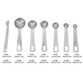 thumbnail image 4 of 7 PCS Measuring Spoons Set with Leveler Stainless Steel Baking Measure Spoons Set for Baking Cooking, 4 of 7