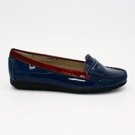 

Leather Slip-On Flat - 1936 Boutique Style 139-08