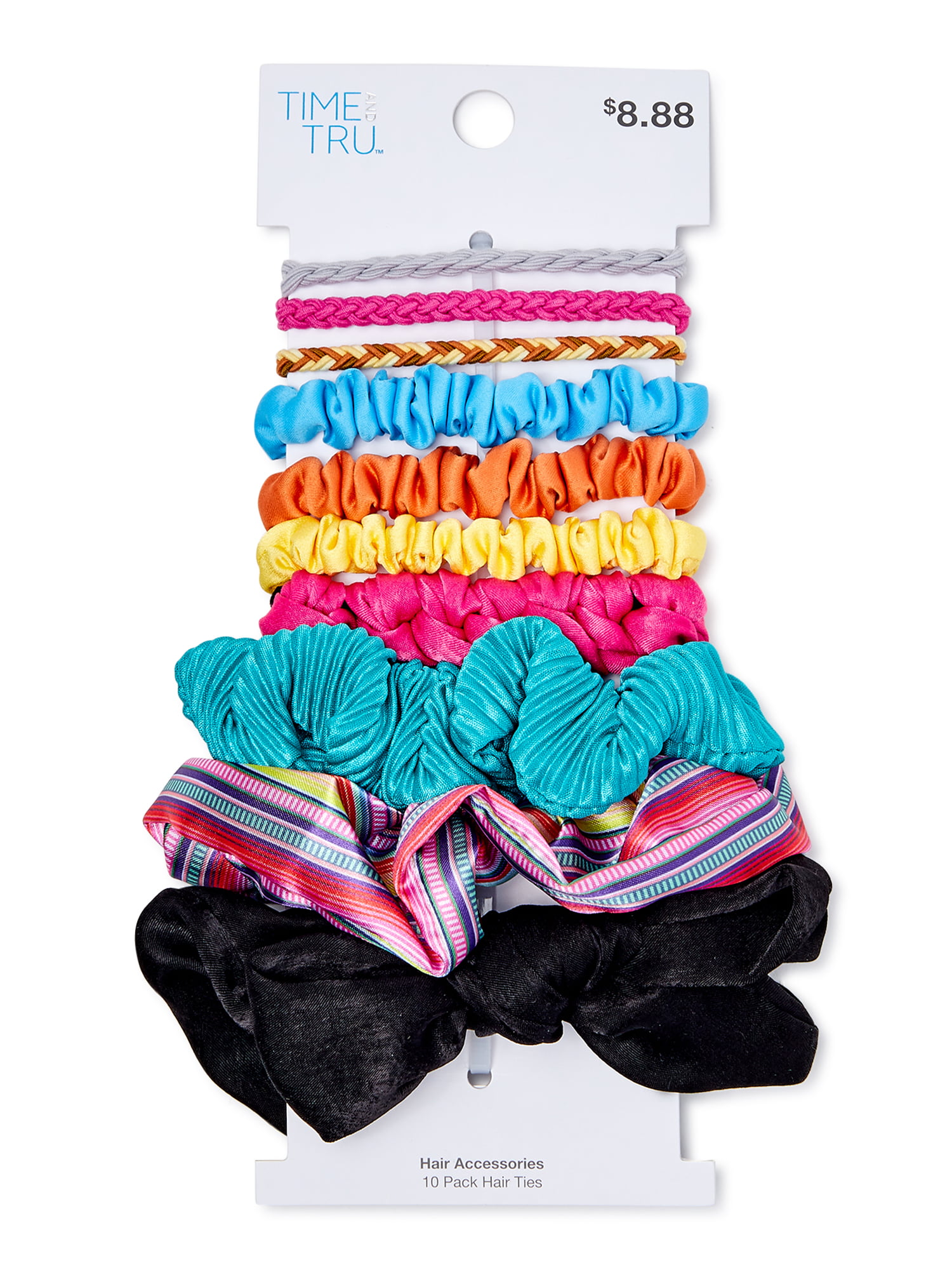 NEW 10pc Multi-Color Hair Bands Elastic Hair Ties Women Girls Accessories