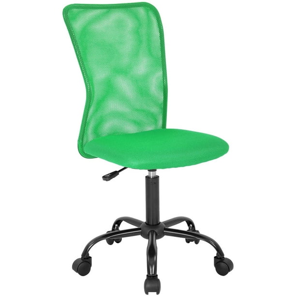 Mesh Office Chair Desk Chair Computer Chair with Ergonomic Lumbar Support without Arms 