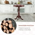 thumbnail image 4 of Costway 5pcs Pub Table Set 30'' Round Bar Height Table & 4pcs Swivel Bar Stools, 4 of 12