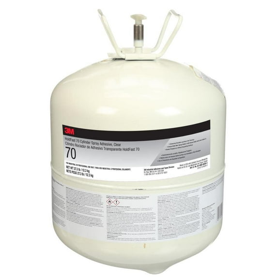 3m Spray Adhesive,27.3 lb,Tank 70