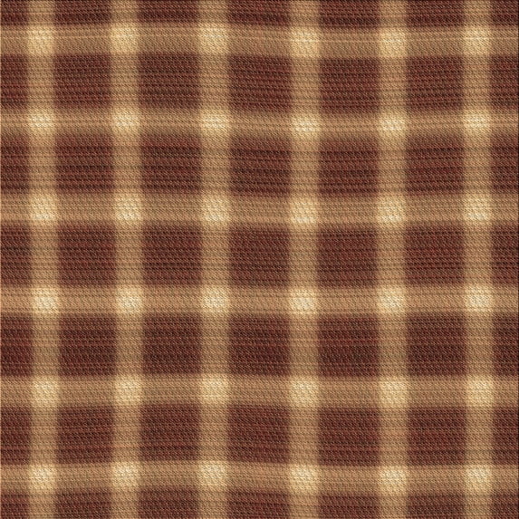 Ahgly Company Indoor Square Patterned Saffron Red Area Rugs, 5' Square