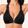 thumbnail image 4 of Everyday Wear Front-Closure Bralette with Lettered Straps and Adjustable Support for Comfort and Everyday Use, 4 of 5