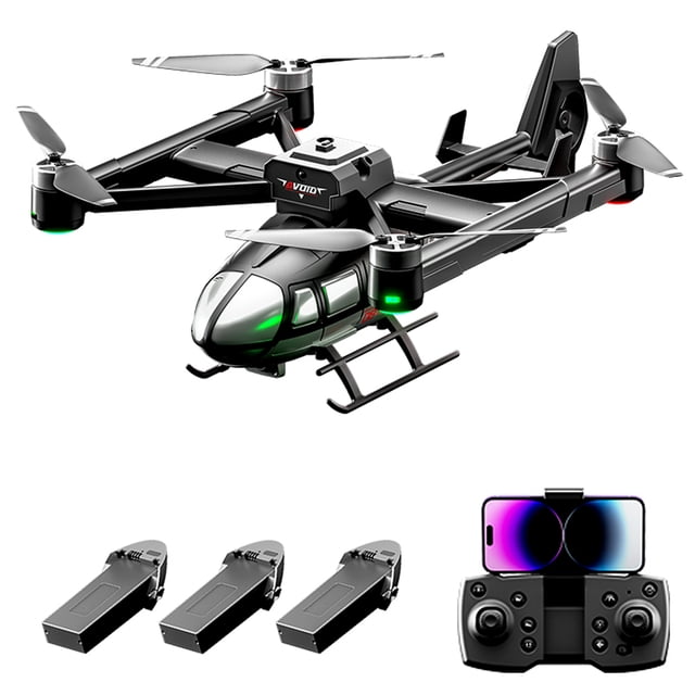 Control remoto de control remoto helicóptero de control remoto con cámara dual 720p evitación de obstáculos de cinco ladas flujo Ócico Motor Sin Escobillas