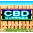 thumbnail image 1 of CBD Gummies 13 oz Vinyl Banner With Metal Grommets, 1 of 4