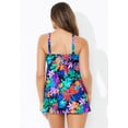 thumbnail image 2 of Swimsuits for All Women's Loop Strap Two-Piece Swimdress, 2 of 6
