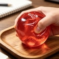 thumbnail image 4 of STPToys Apple Shaped Slow Rebound Stress Relief Ball, Soft Stretchy Sensory Decompression Gadget for Anxiety Relief, Suitable For Party Favors, Classroom Prizes And Event Reward Gifts, 4 of 7