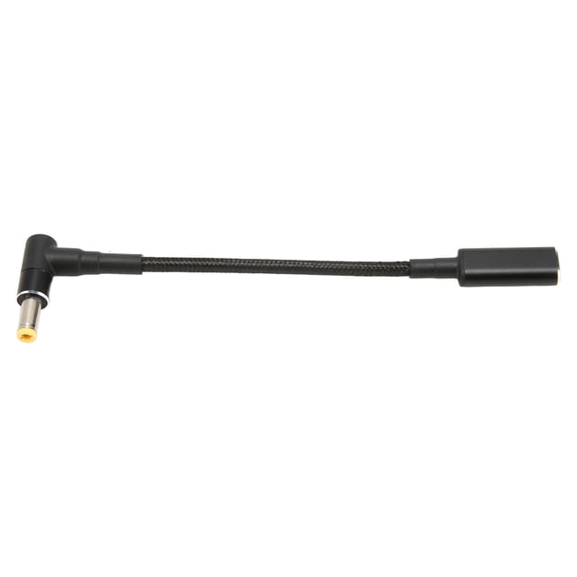 Adaptador USB C A CC De 5,5 X 2,5 Mm, Adaptador De Corriente Tipo C PD 20 V 5 A De Punto De Nailon 100 W De Doble Chip Para Viajes ANGGREK USB C to DC 5.5x2.5mm Adapter