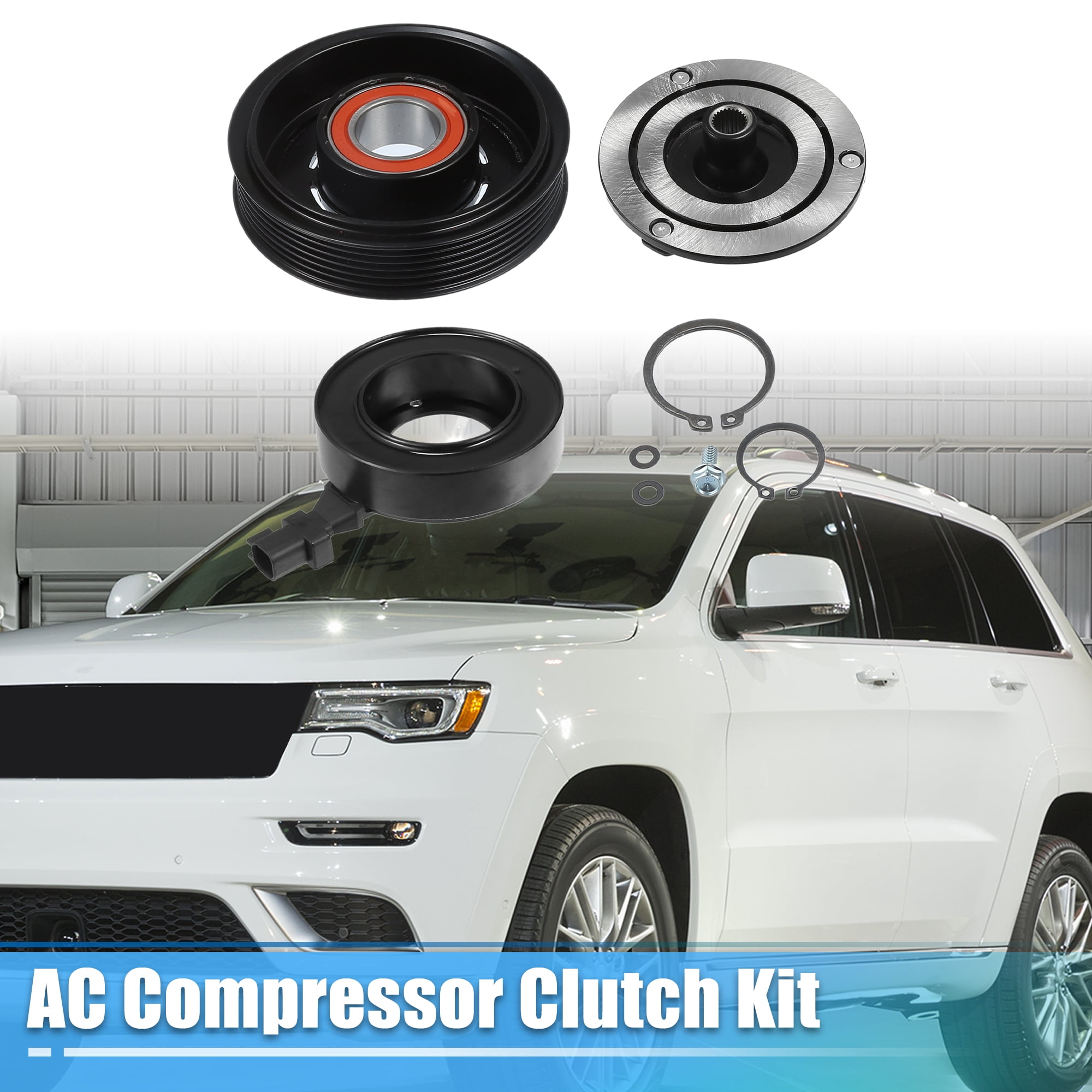 Unique Bargains AC Compressor Clutch Replacement for Jeep Grand Cherokee 3.6L 2011-2016