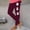 Wine2, variant on RKSTN High Waisted Leggings for Women Christmas Print Gym Pants Women Snug Fit Stretchy Comfort Sporty Workout Leggings (Black ,L)