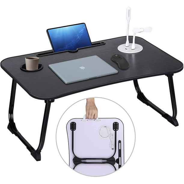 Table pour ordinateur portable - Plateau Inclinable avec pieds réglabl –  Meubles N2RM