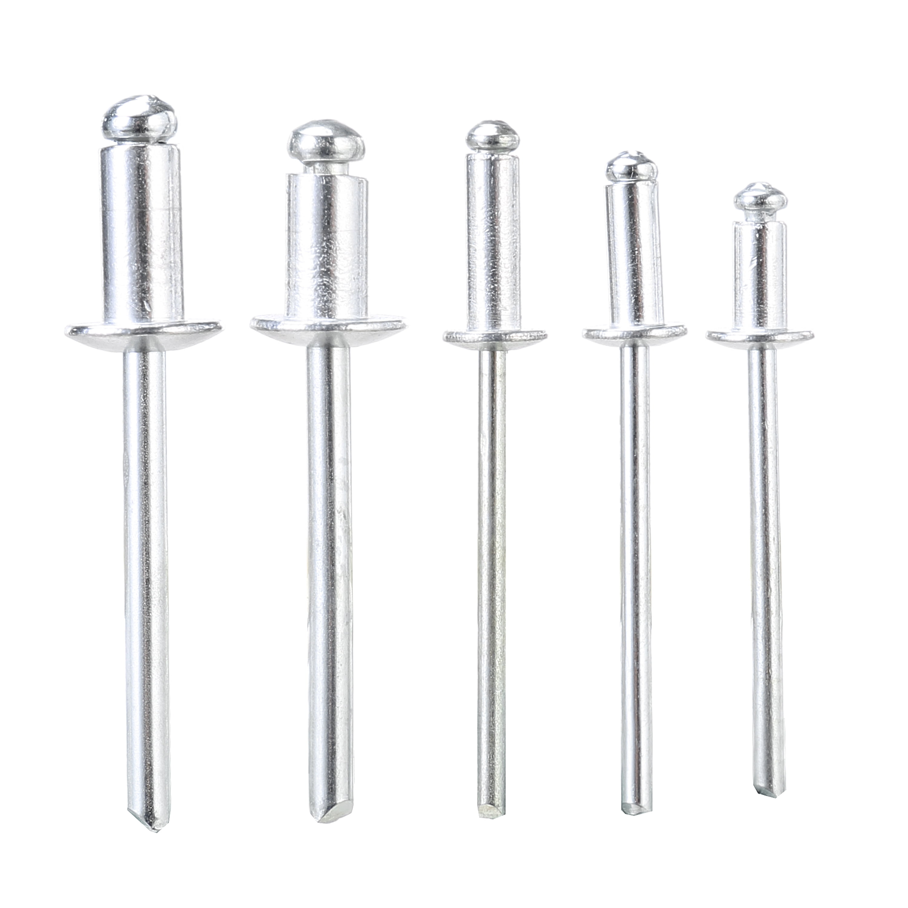 Hyper Tough 250 Piece Assorted Size Aluminum Rivets in Divided Plastic Storage Case TN75129A