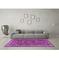 thumbnail image 3 of Ahgly Company Indoor Rectangle Persian Purple Traditional Area Rugs, 4' x 6', 3 of 4