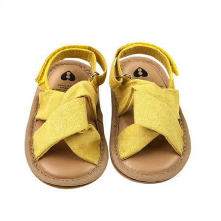 

Infant Baby Girls Sandals Anti-Slip Soft Rubber Sole Shoes Breathable Outdoor Beach Slipper Toddler First Walkers Shoes