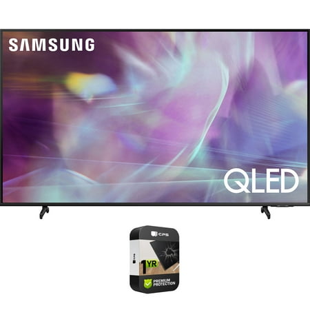 Samsung QN75Q60AA 75 inch QLED Q60A 4K Smart Television (2021) Bundle with Premium Extended Warranty