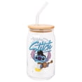thumbnail image 1 of Vaso en tarro de cristal Silver Buffalo Disney Lilo and Stitch, 480 ml, 1 of 3