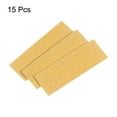 thumbnail image 3 of 15uds Micro Lijadora Papel 60 Grano 3.5x1.2 Pulgadas Mini Lijado Hojas Tiras Gancho Lazo Lija Papeles para Madera Metal Pequeños Proyectos Apretados Espacios Pulido Trabajo, 3 of 6