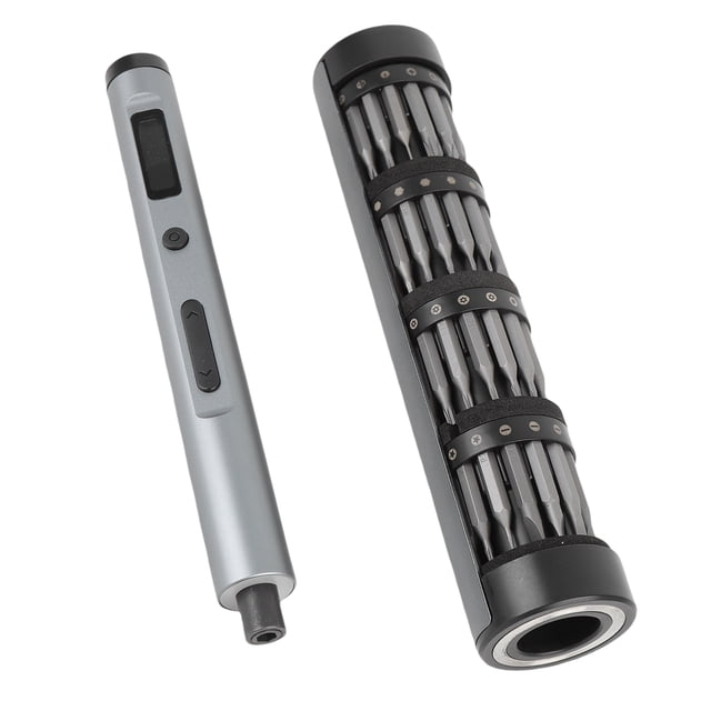 Kit De Destornilladores 62 En 1, 60 Puntas Precisas Caja De Almacenamiento De Metal Juego De Destornilladores Eléctricos Batería De 500 MAh Para Reparación De Dispositivos