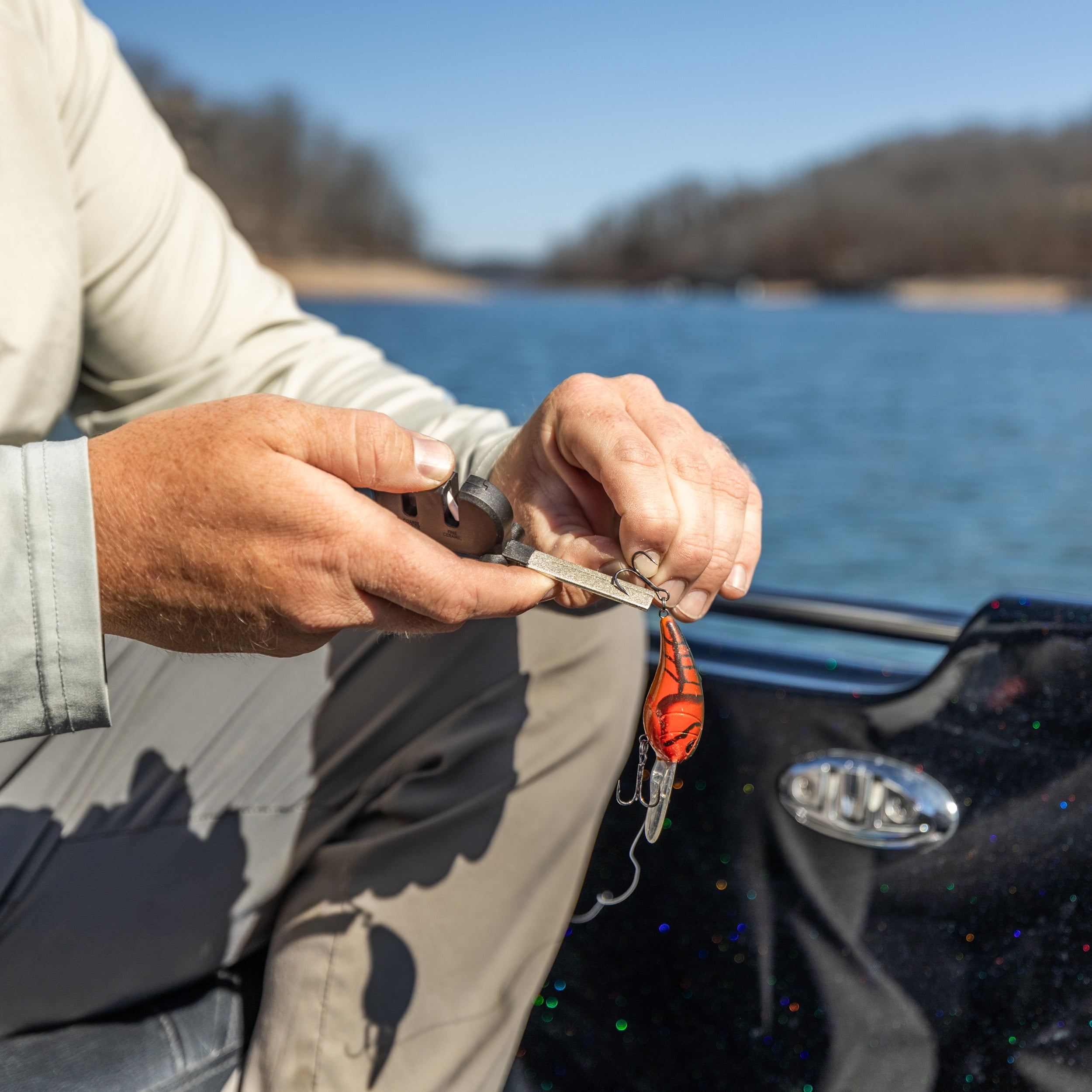 RealTree Fishing 3-in-1 Sharpener Multitool