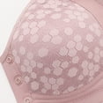 thumbnail image 4 of Tosmy Women's Bras New Printed Underwear For Women Soft Vest Style Large Size Bra Without Underwire Breathable, 4 of 8