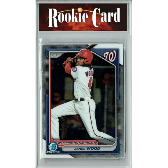 Certified Mint  James Wood 2024 Bowman Chrome #BCP-91 Rookie Card Washington Nationals