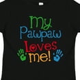 thumbnail image 4 of Inktastic My Pawpaw Loves Me Boys or Girls Toddler T-Shirt, 4 of 5